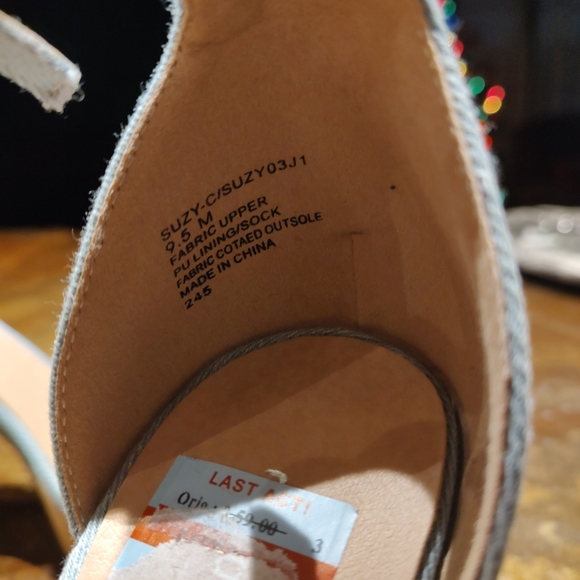 New Madden Girl Susie C Denim Fab Size 9.5 - Picture 3 of 5